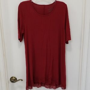 〰️Torrid〰️ Lace Trim Sleep Shirt 0X